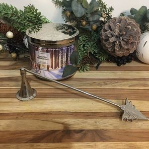 Silver Christmas Tree Candle Snuffer